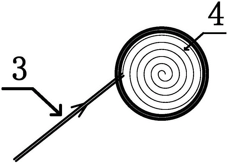 Processing method and device for inner hole of tempered glass