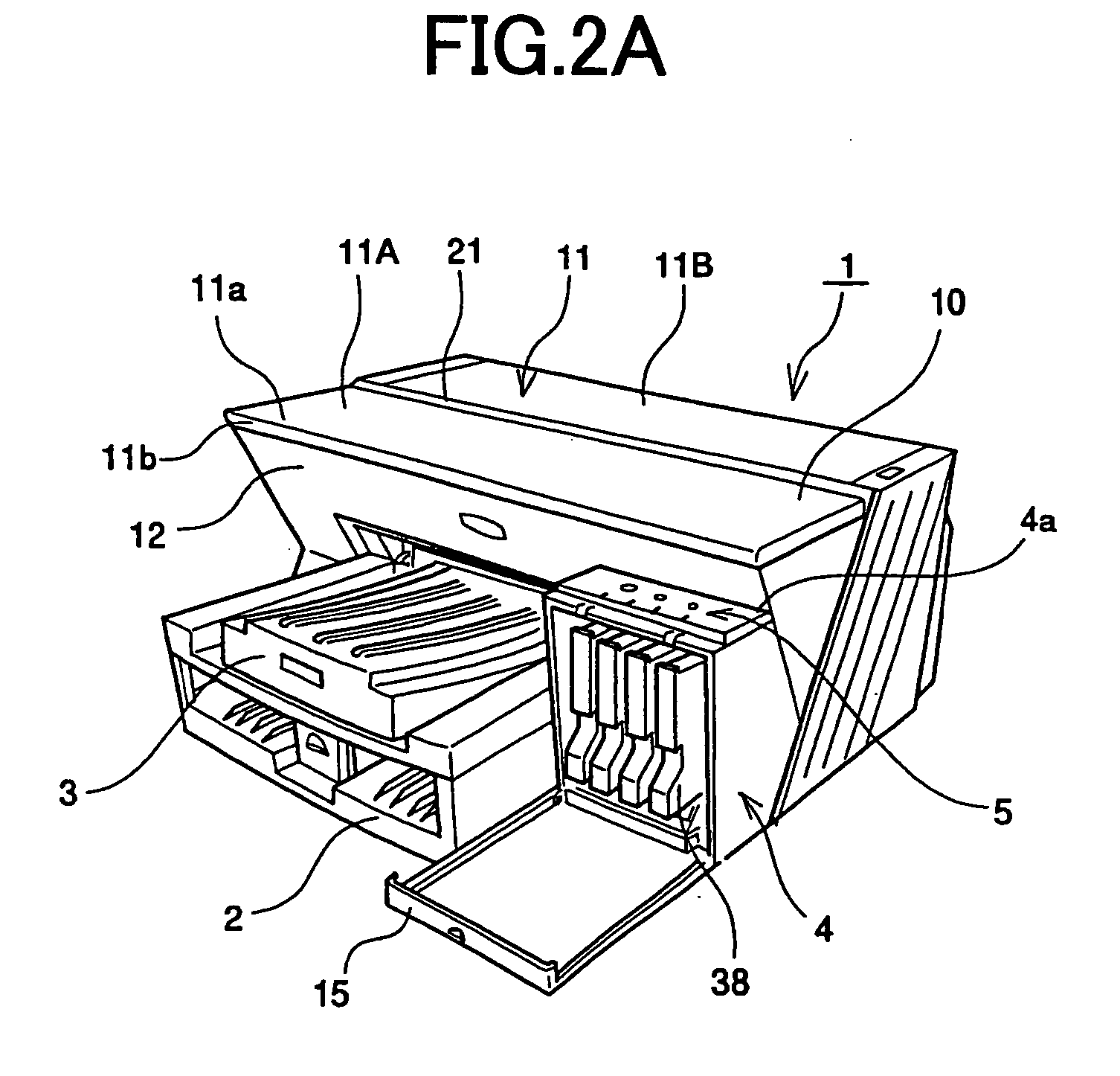 Compact front-operable image forming apparatus