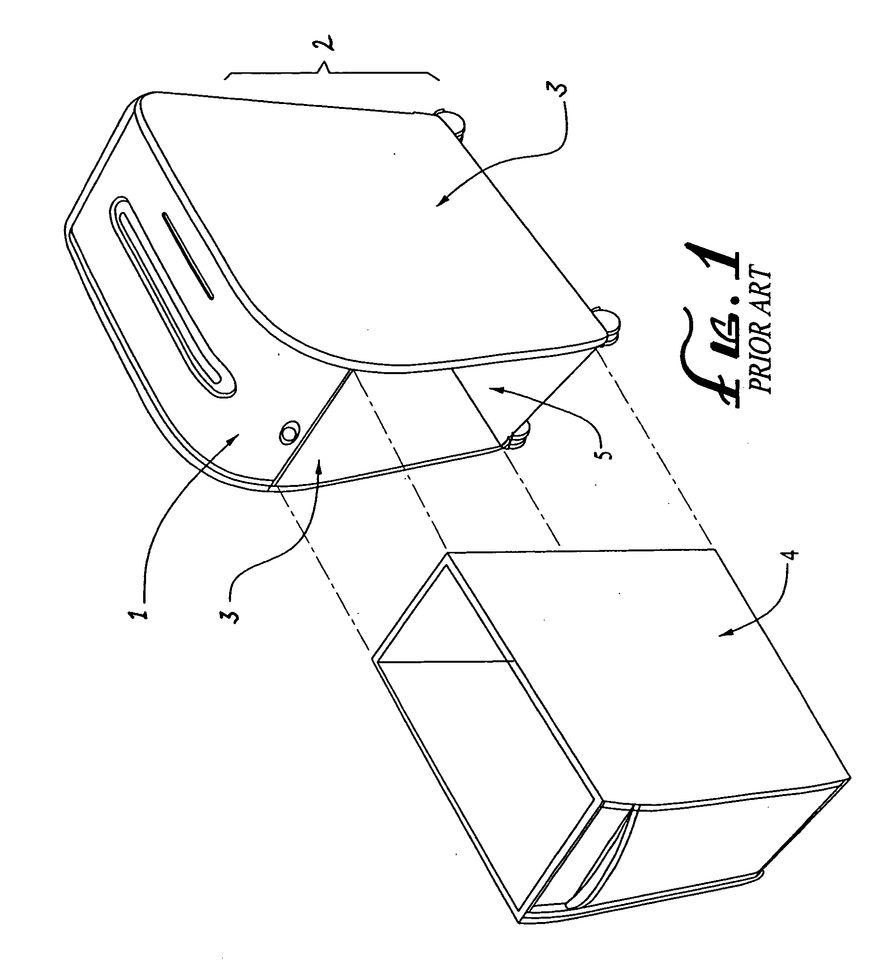 Shredder support and waste receptacle