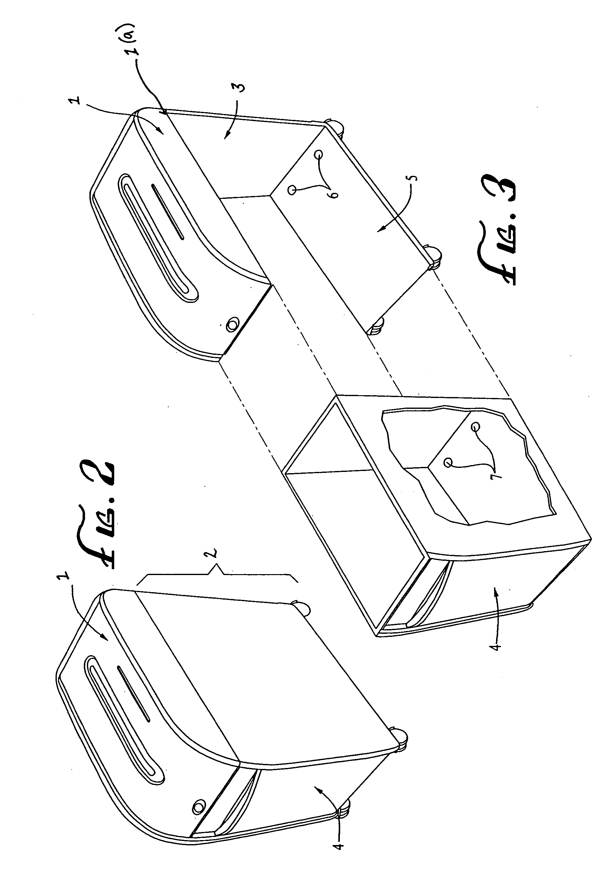 Shredder support and waste receptacle