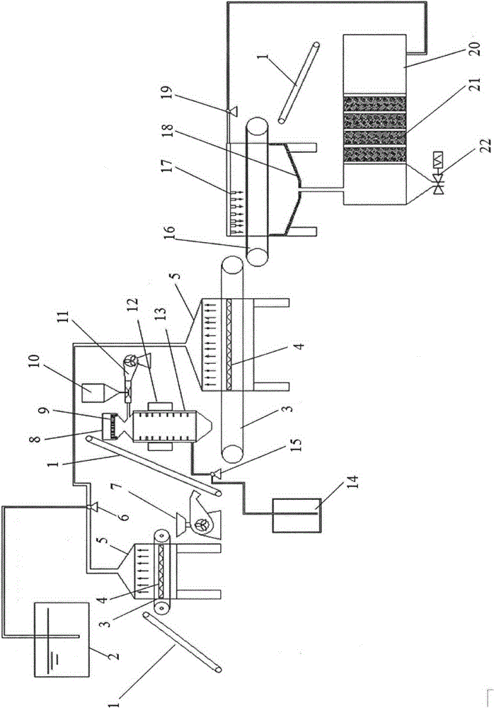 Integrated and comprehensive soil in-place position-changing combined remedying equipment