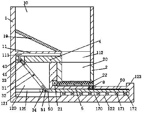 Novel feed supplying device for livestock culture