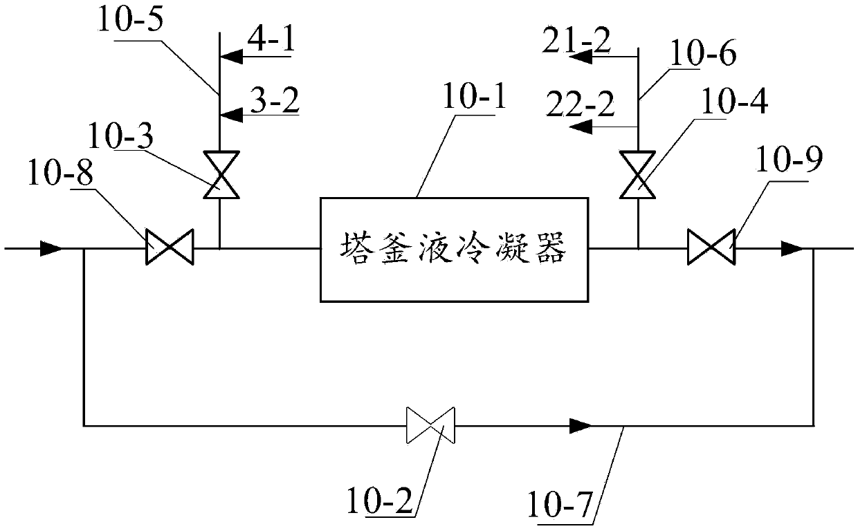 Clean-in-place system for distillation device, preparation for cleaning liquid, and cleaning method