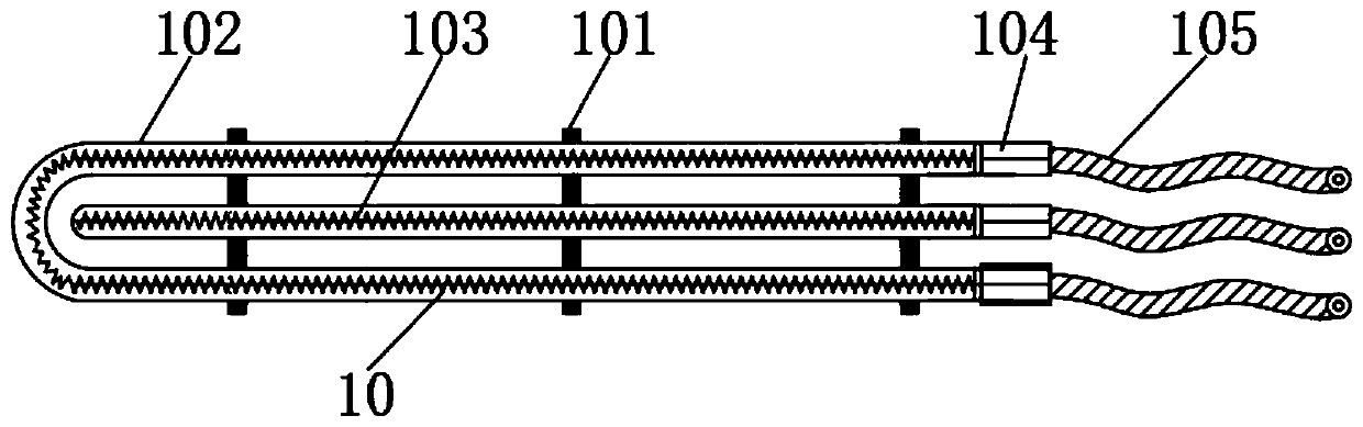 Temperature-controllable box type quenching furnace