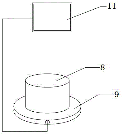 An automatic proportioning equipment for glue and powder for LED packaging