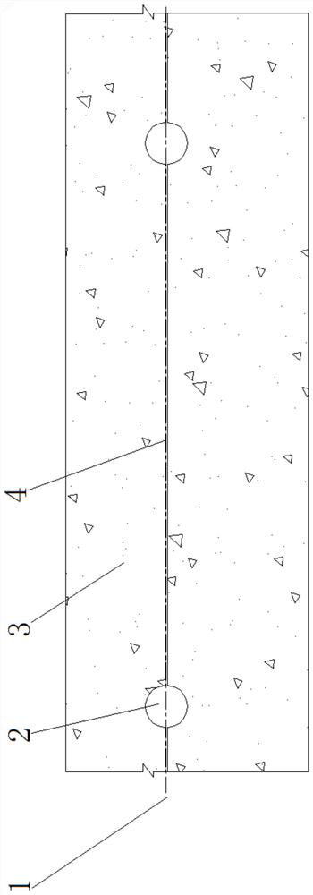 A deep hole pre-splitting blasting method in coal mine roof