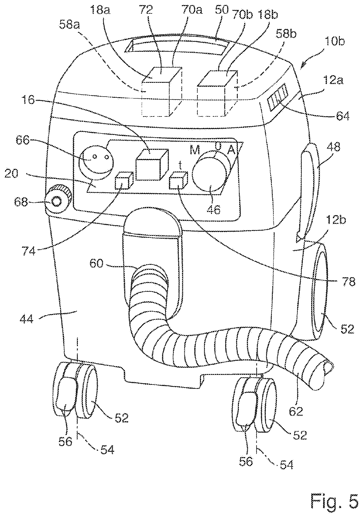 Method for operation of an electronic device equipped with two or more battery packs and respective electronic device