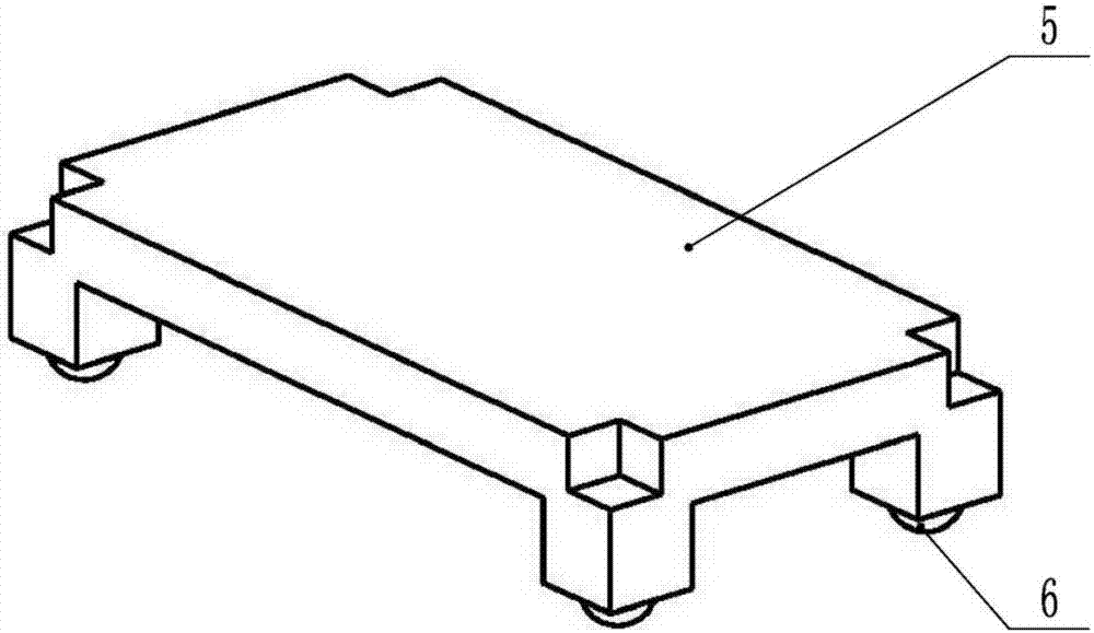 Integrated multifunction box used for crankshaft transferring