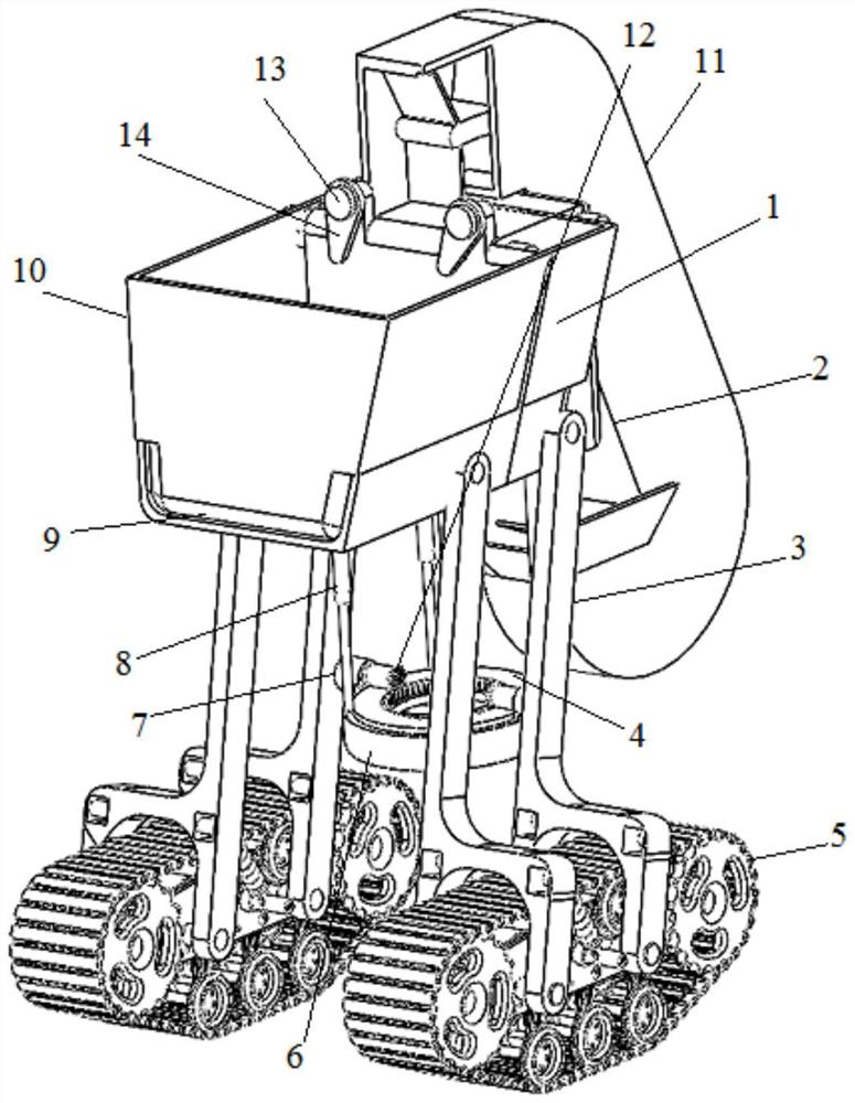 Full-automatic pineapple picking machine