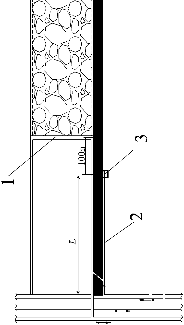 Extra-thick coal seam gob-side coal roadway digging time design method based on a double-index weight method