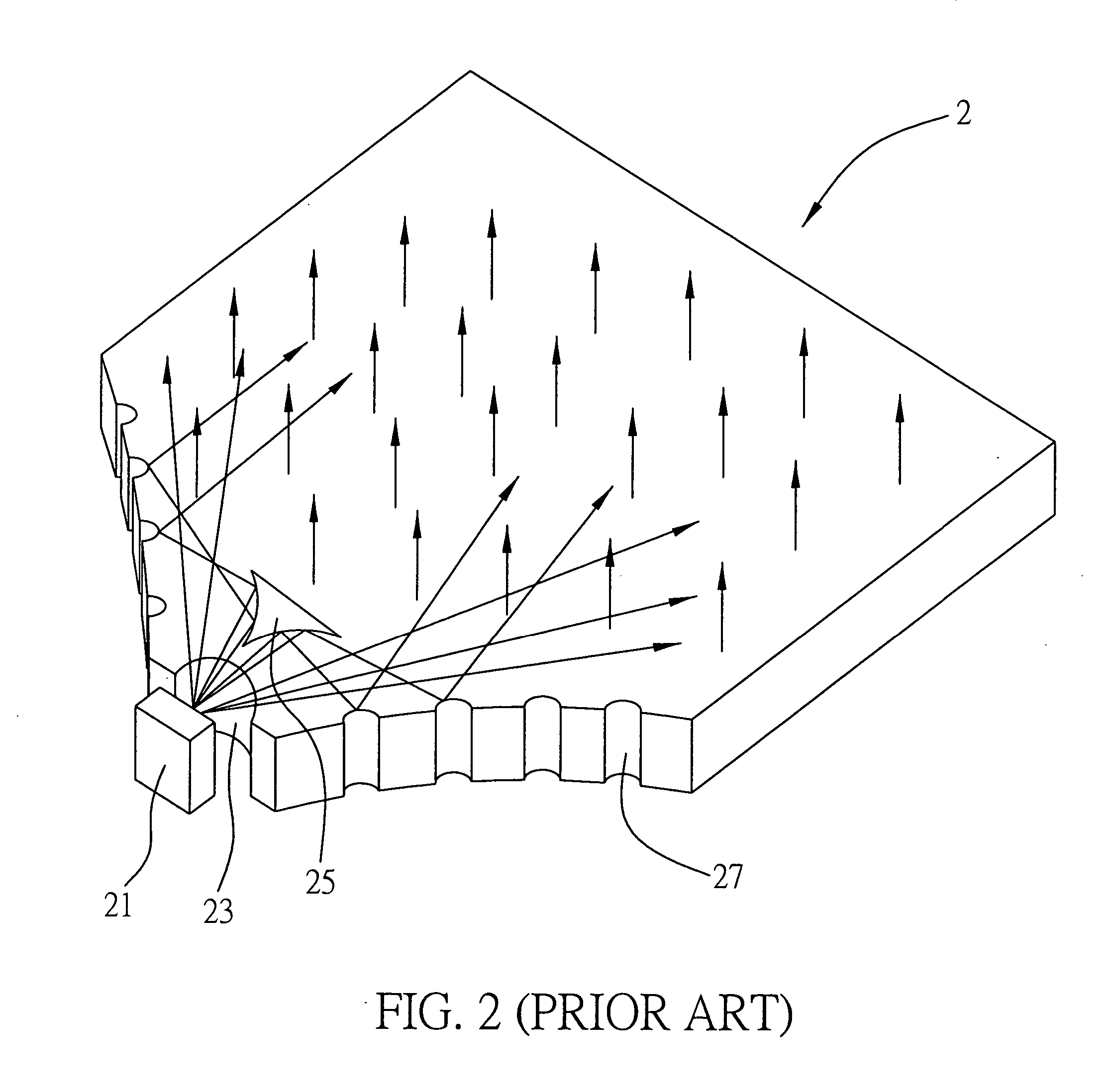 Light guide plate having two micro structures and back light unit having the light guide plate