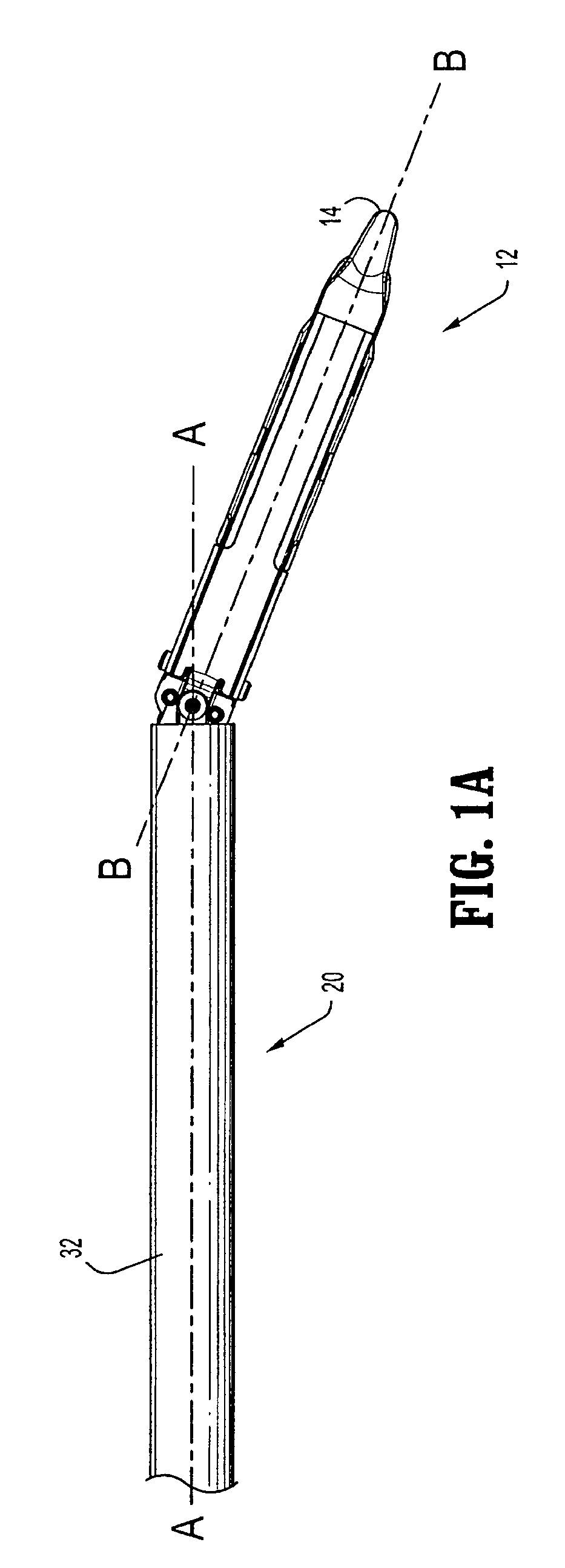 Anvil-mounted dissecting tip for surgical stapling device