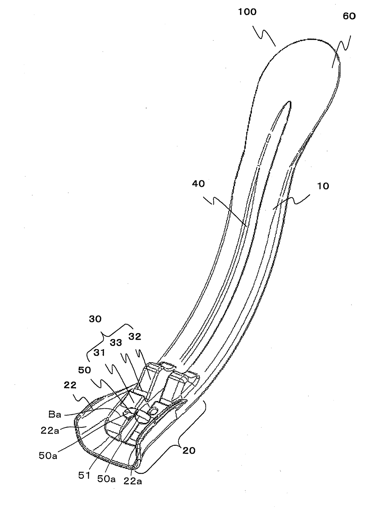 Endotracheal intubation support instrument