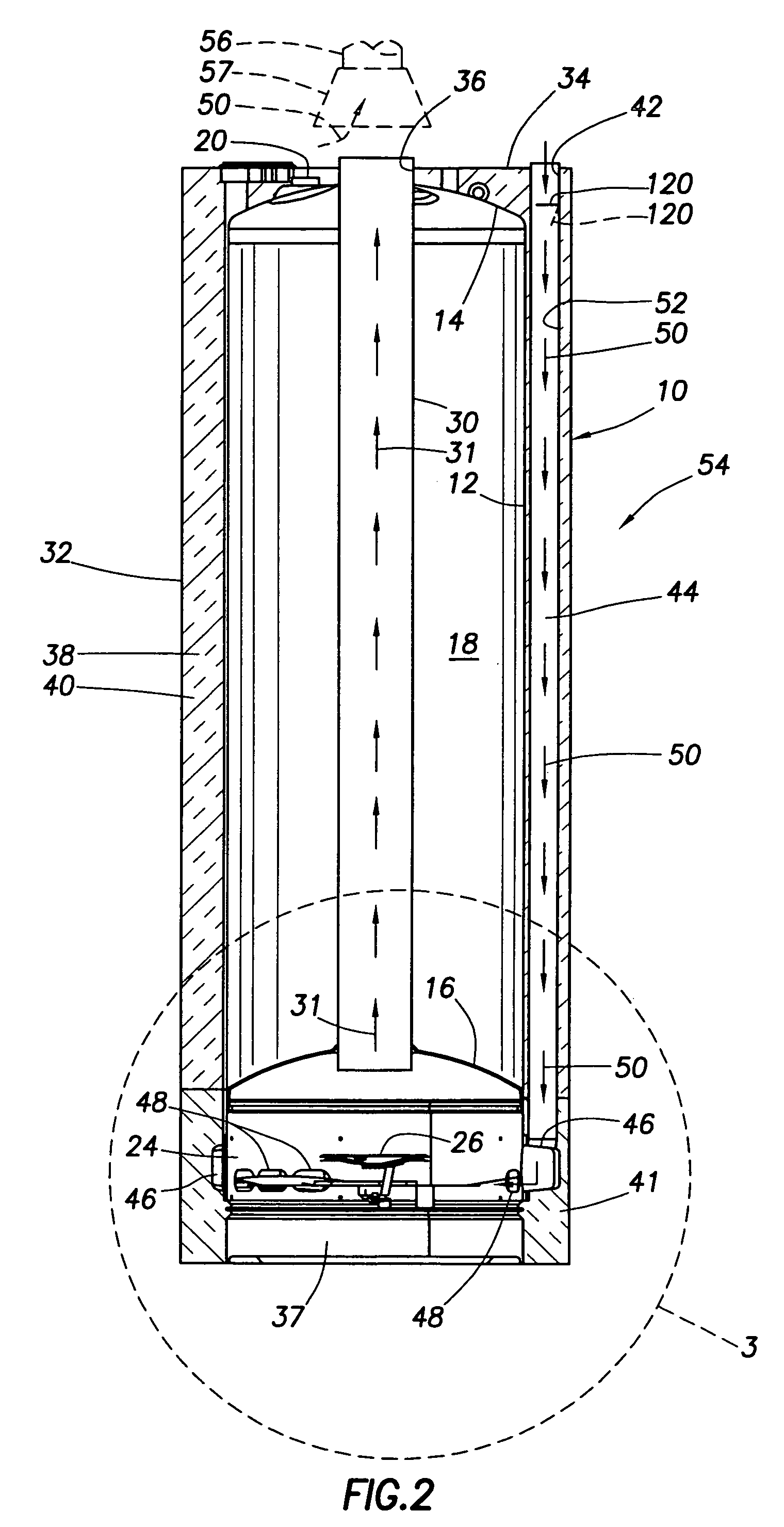 Differently configured fuel-fired water heaters constructed from identical production platforms