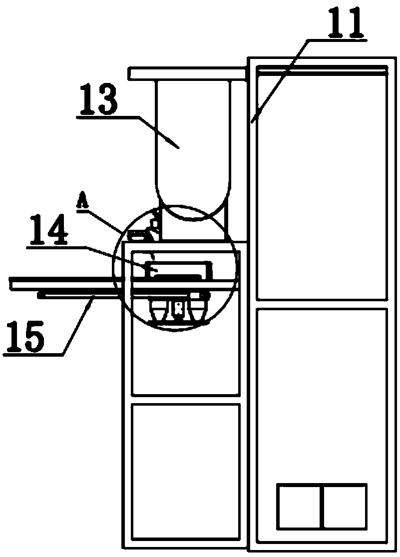 Full-automatic brake pad production device