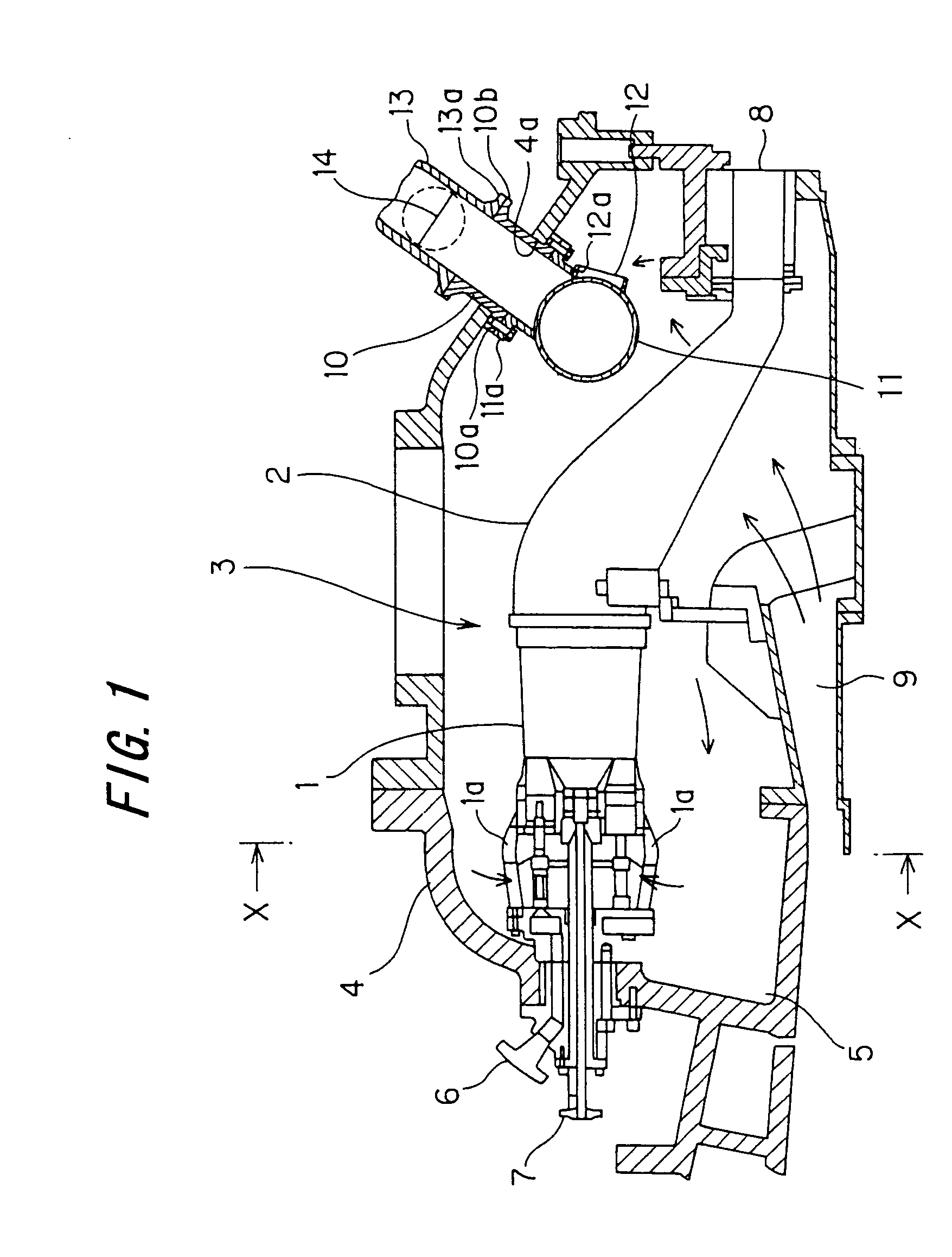 Gas turbine combustion apparatus