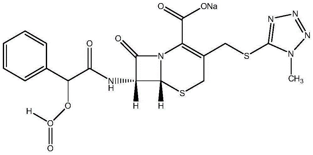 New crystal form cefamandole nafate compound prepared by adopting particle process crystal product molecular assembling and morphology optimizing technology and preparation