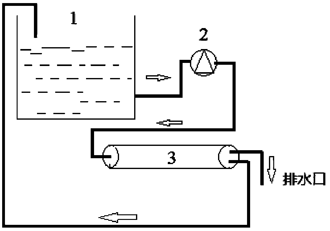 Device and method for recovering low-concentration spinning waste liquid produced during preparation of hollow fiber membrane