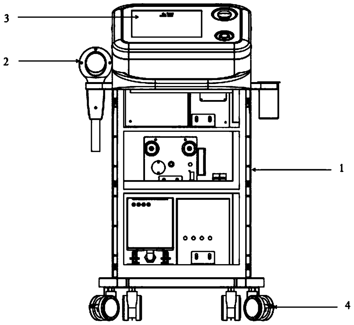 Therapeutic machine for vascular erectile dysfunction