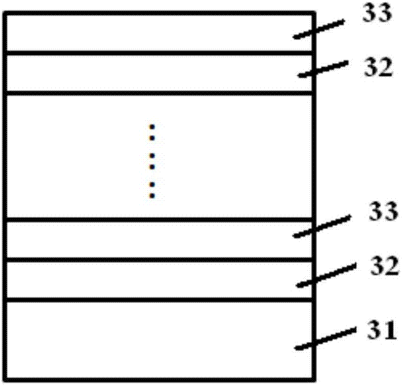 LED device and display device comprising same