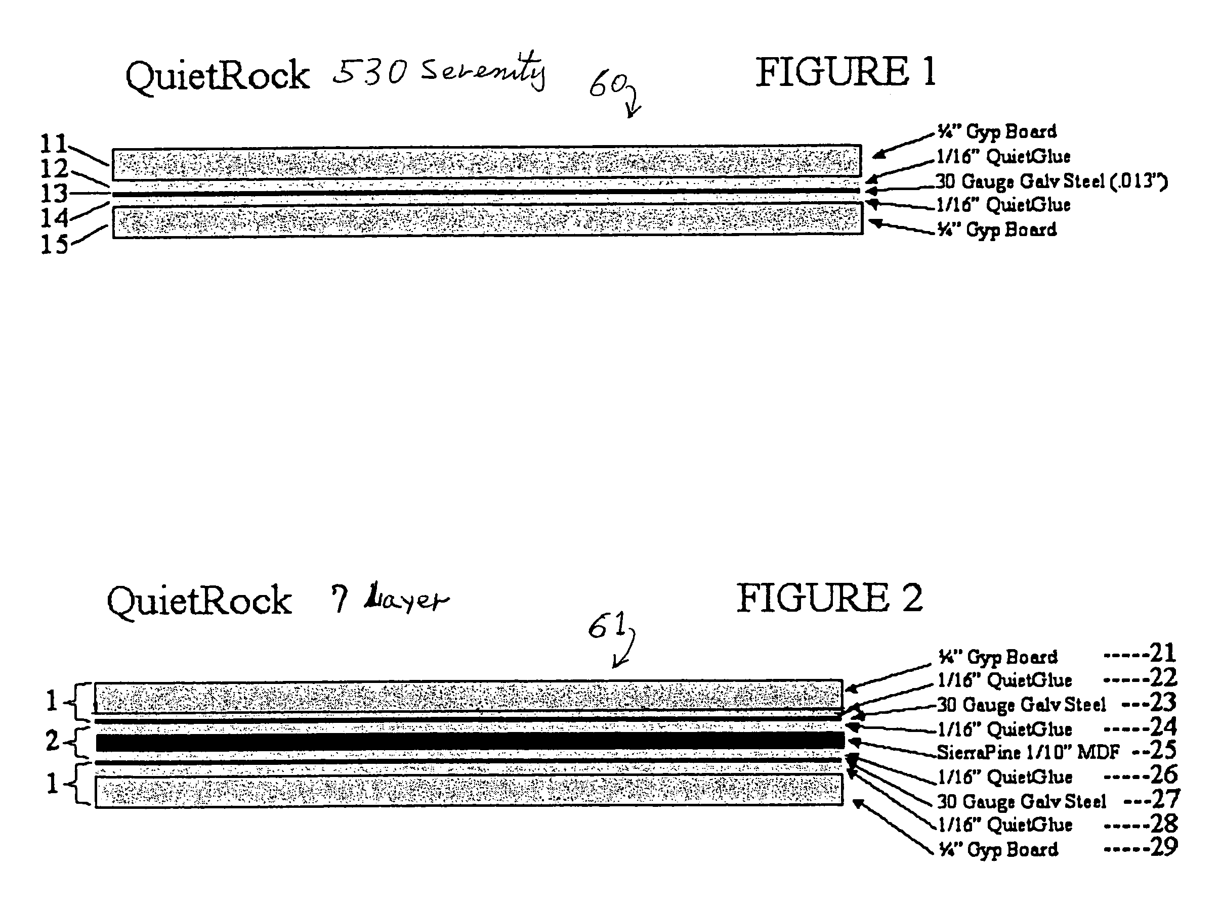 Soundproof assembly and methods for manufacturing same