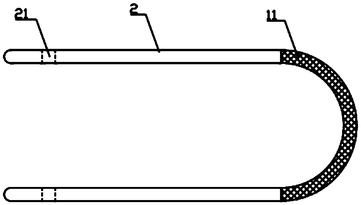 Keyboard type input coded lock made of aluminium magnesium alloy