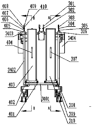 Blade automatic forming equipment