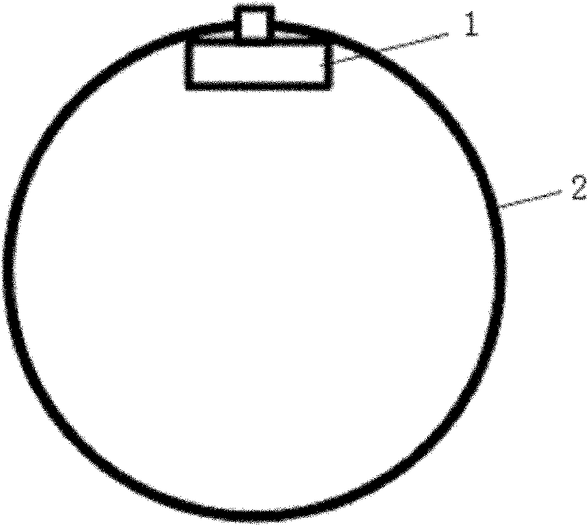 Method for determining rapid air leakage of tyre