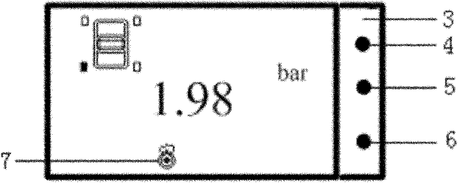 Method for determining rapid air leakage of tyre