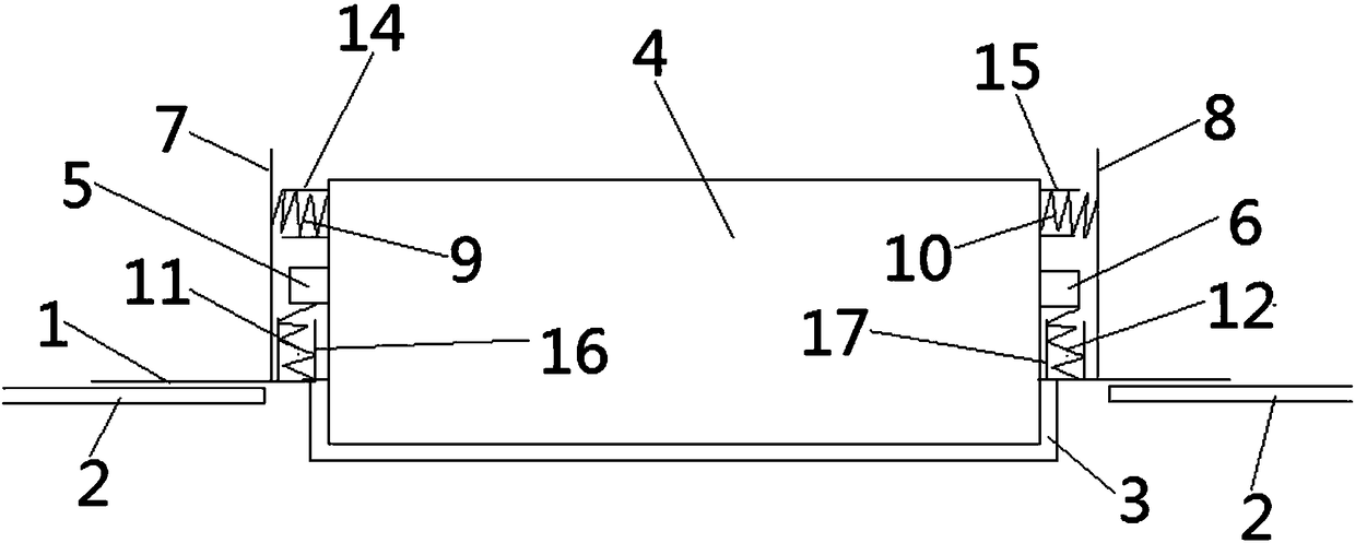 Air storage tank arrangement structure for new energy vehicle