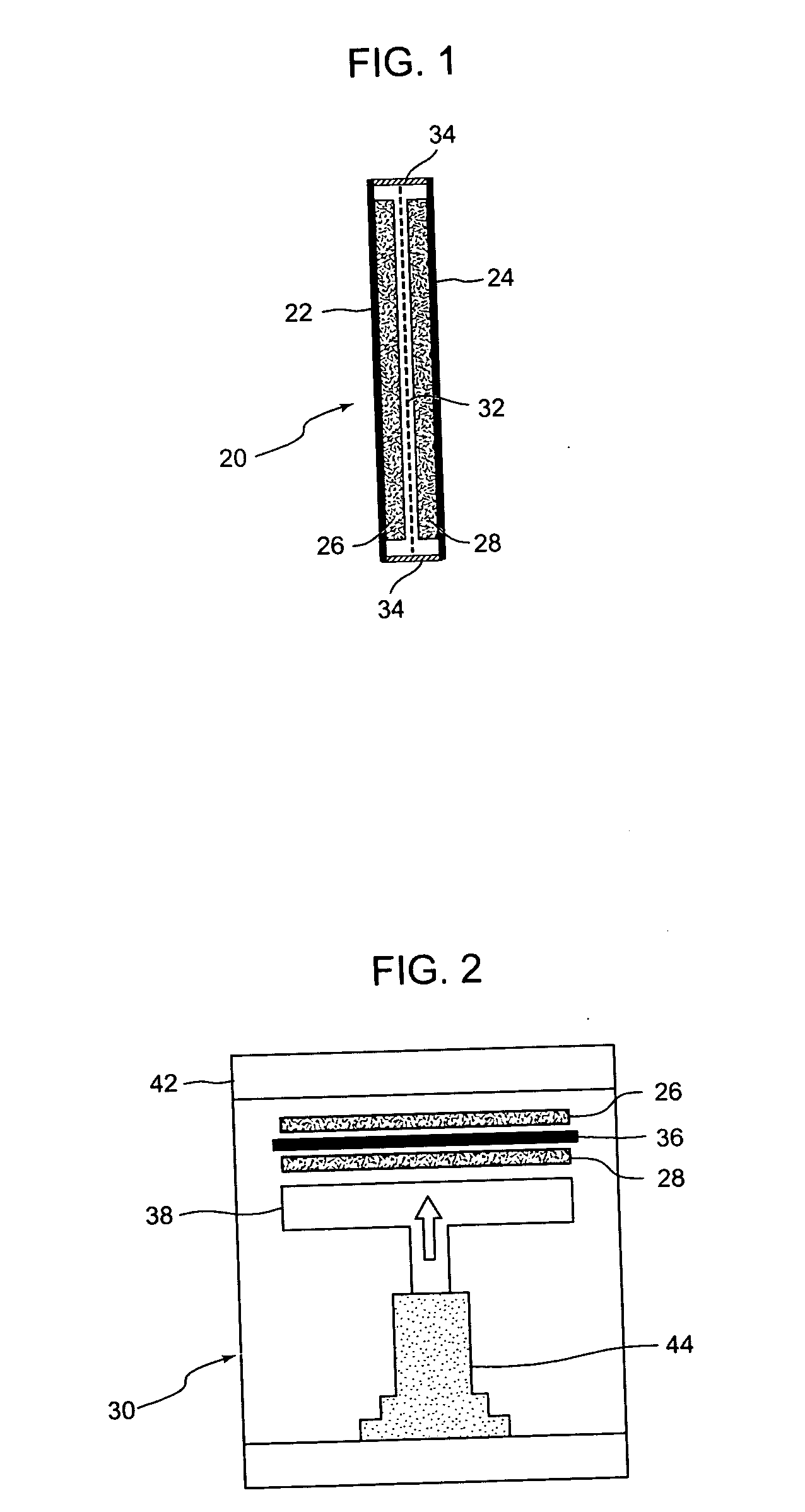 Electric double layer capacitor enclosed in polymer housing