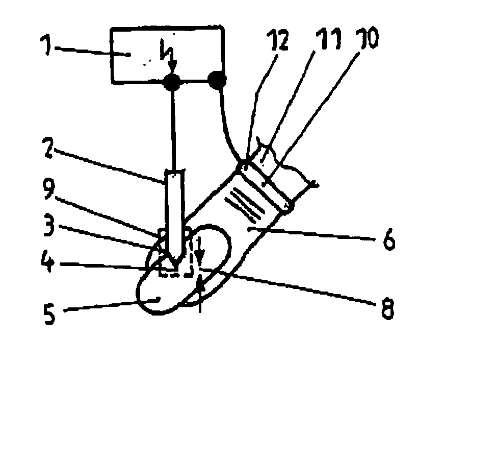 Apparatus for preparing a finger nail or a toe nail for a coating