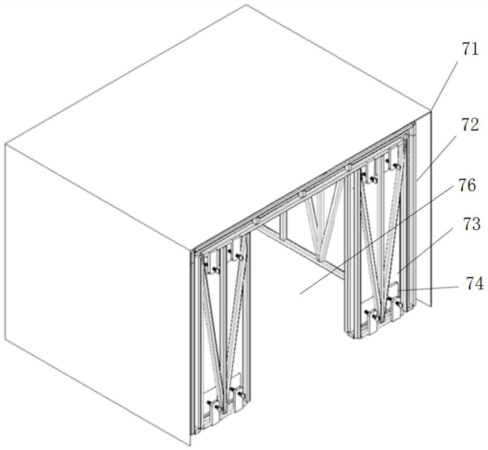 Radiation self-shielding industrial online CT