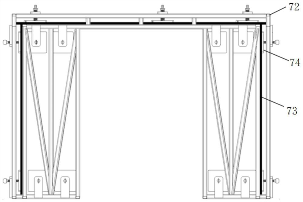 Radiation self-shielding industrial online CT