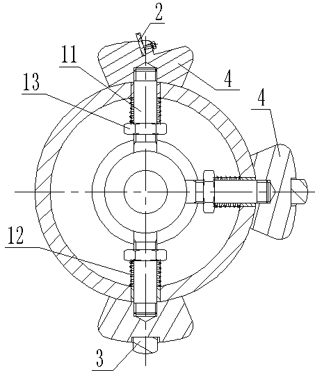 Deep hole skiving and rolling composite device achieving bi-directional machining