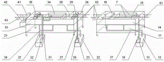 Enameled copper wire cleaning device and method of using enameled copper wire cleaning device for cleaning copper wires