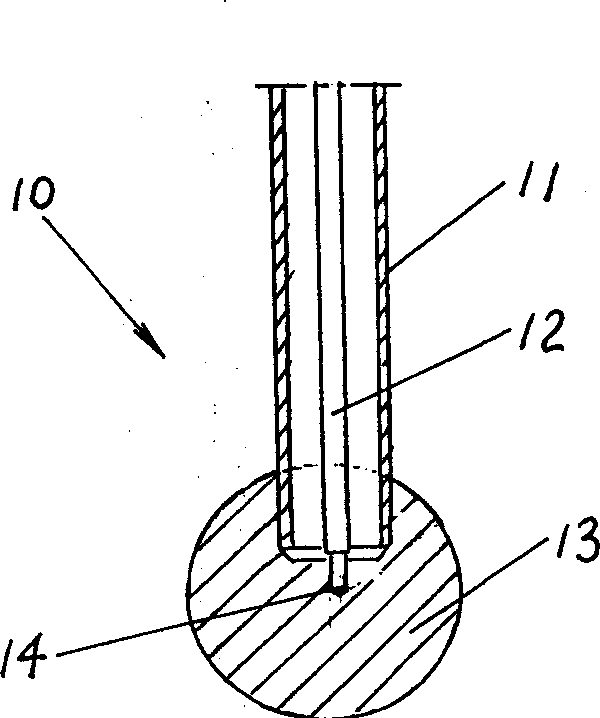 On-line real time measuring method and measurer for aluminium electrolyzing parameters