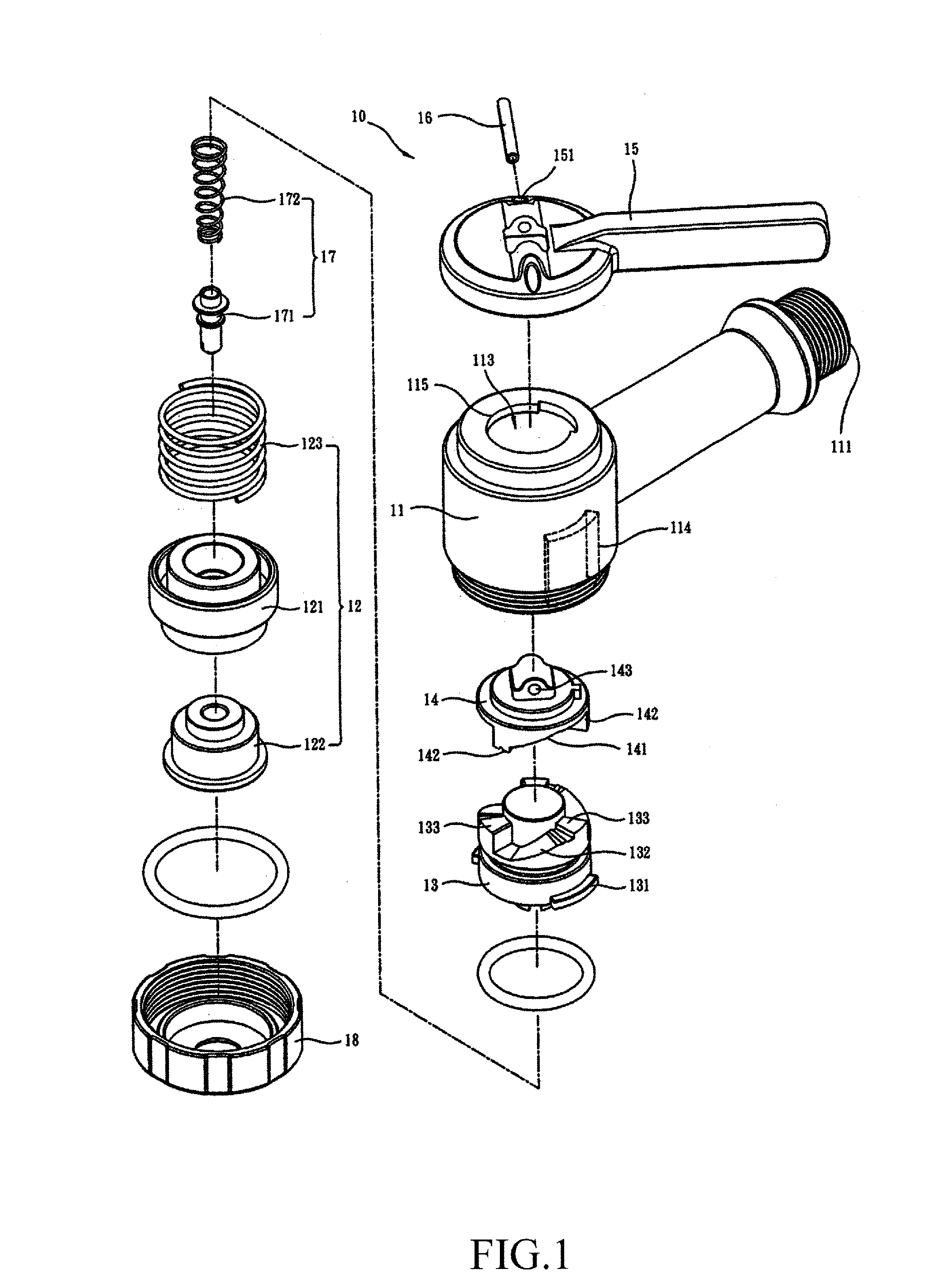 Horizontally-triggerable inflation connector