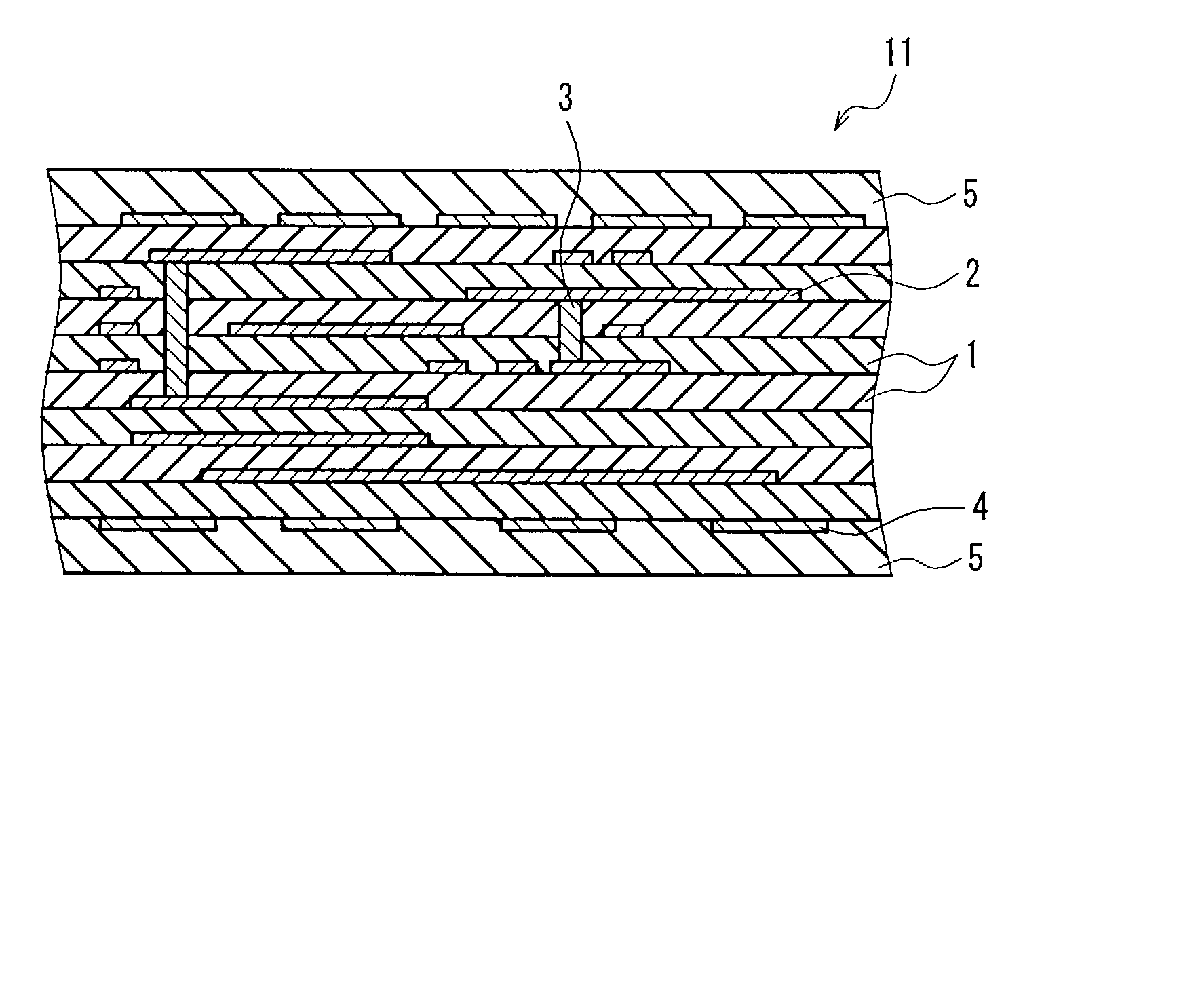 Multilayer ceramic substrate and method for manufacturing the same