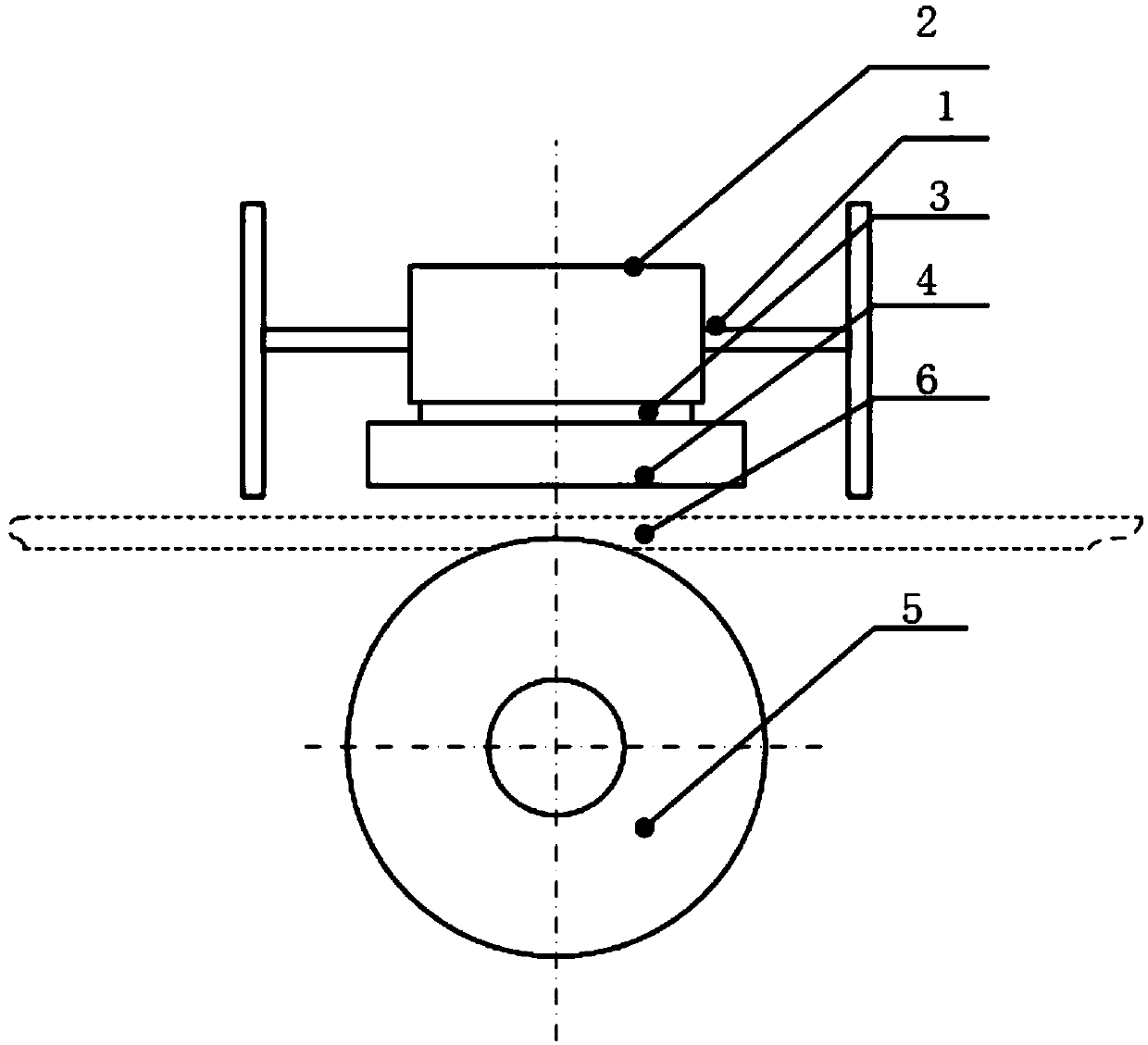 Surface character printing device