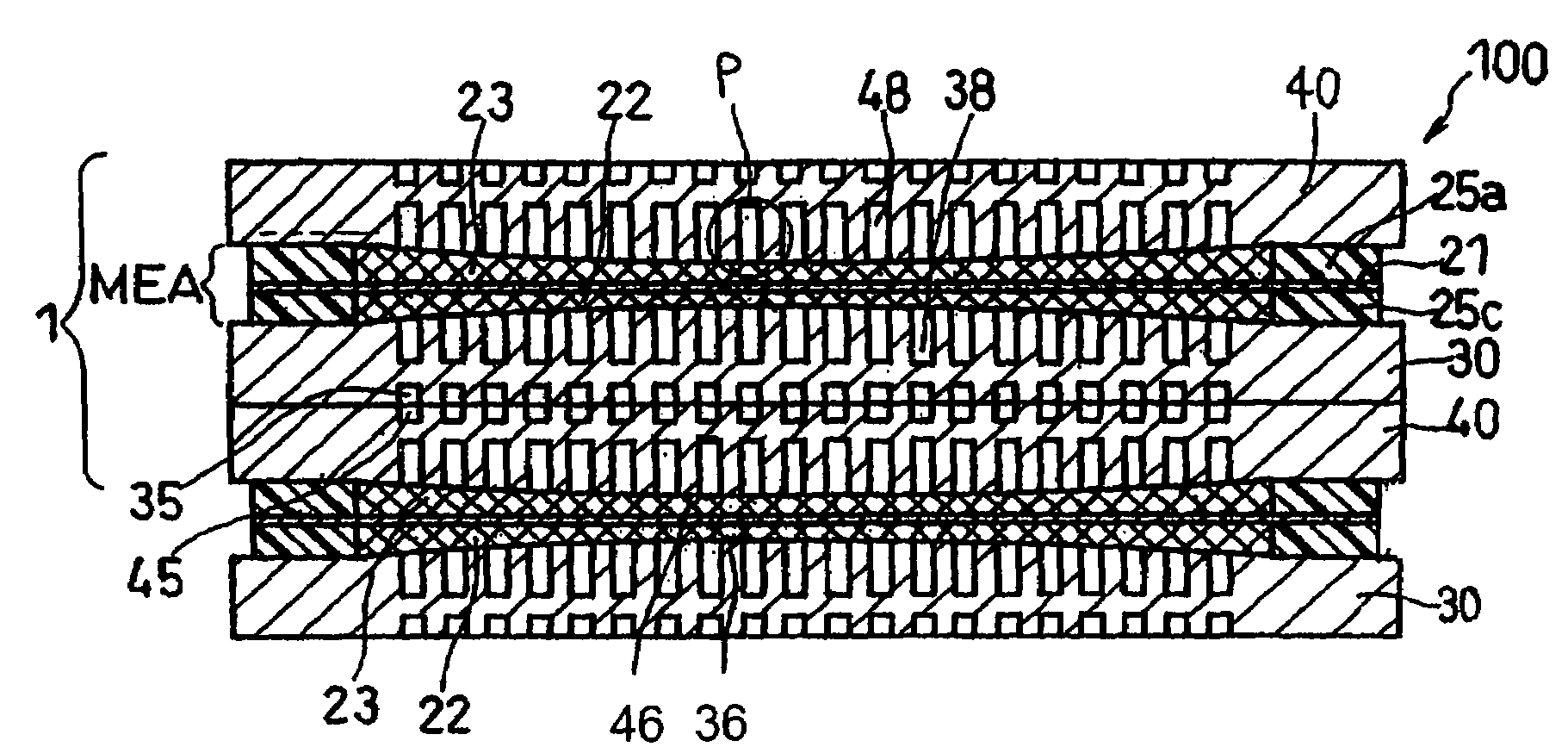 Polymer electrolyte fuel cell