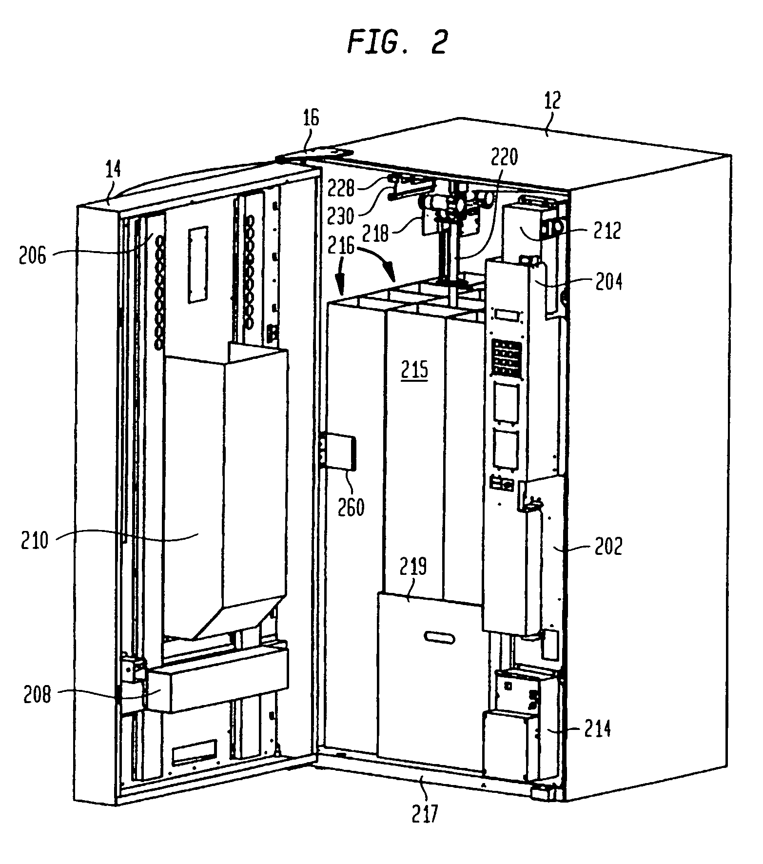 Quick release for article handling mechanism