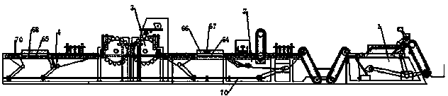 Horizontal ampule machine