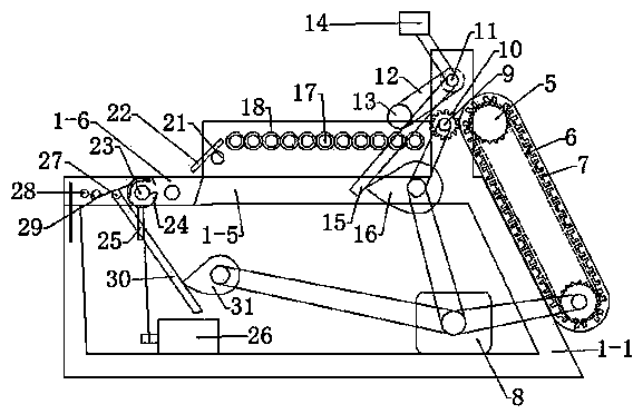 Horizontal ampule machine