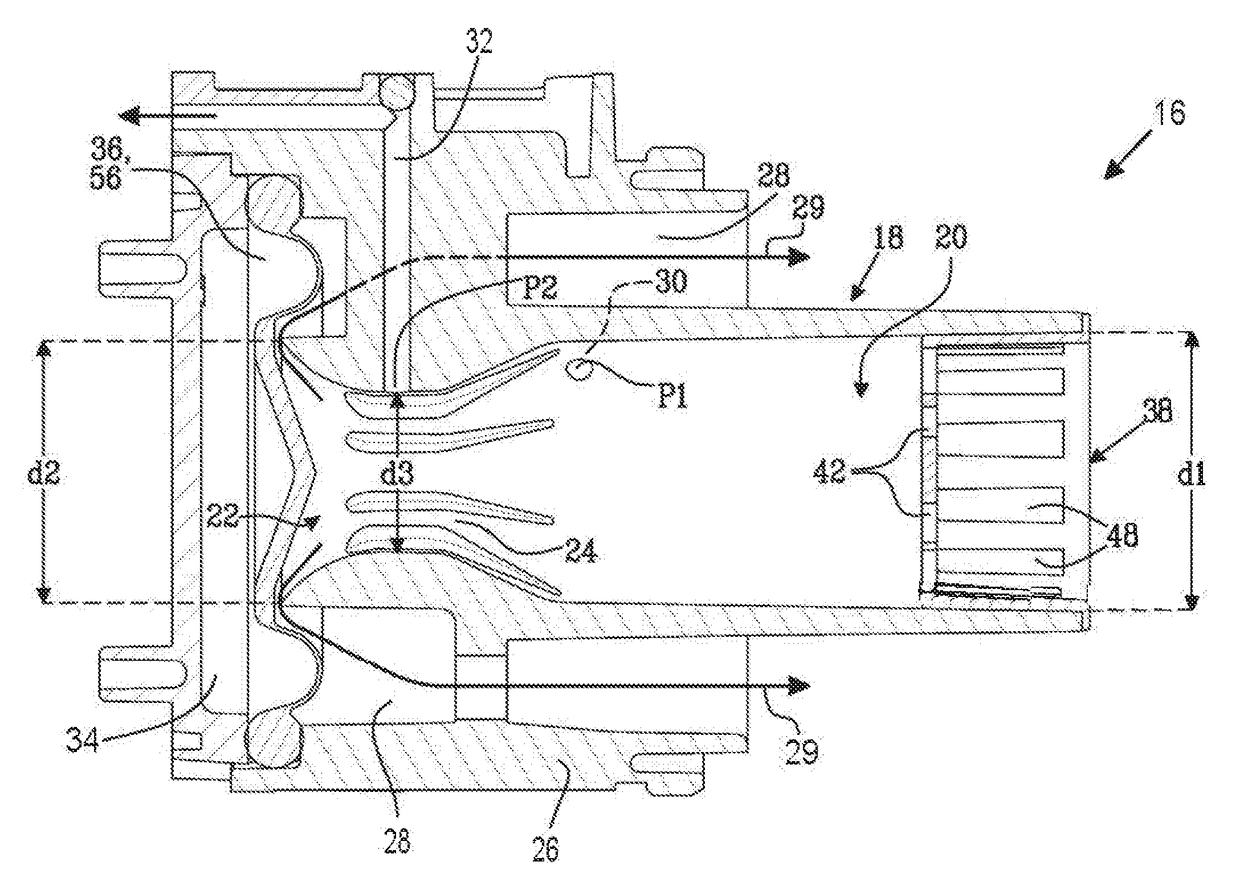 Flow meter for use with a ventilator