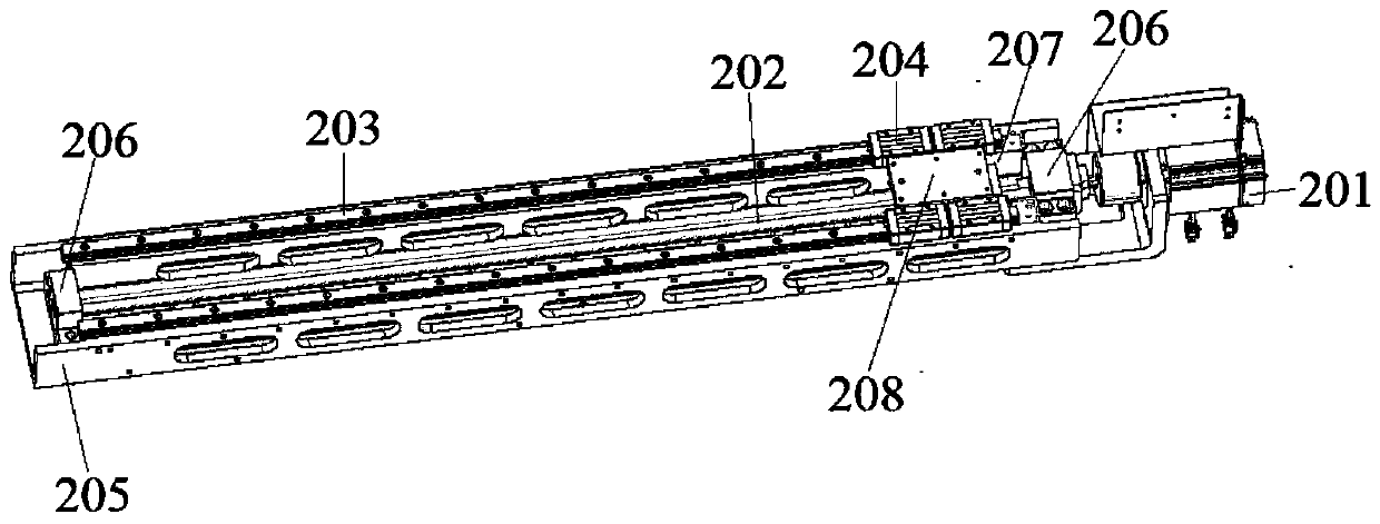 Gantry type automatic chip burner