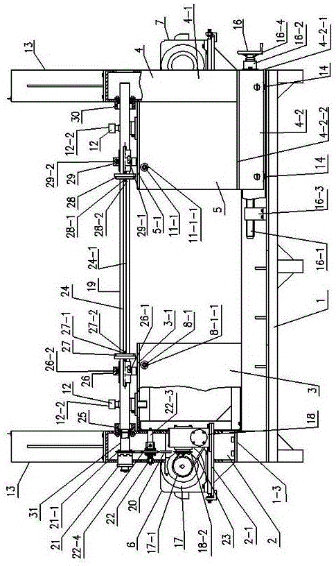 Double-station winding machine for high-tension coil of three-dimensional wound core dry type transformer