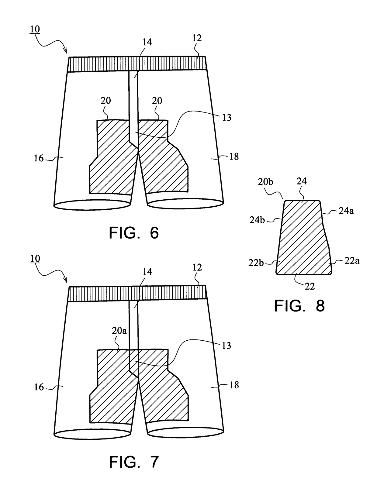 Absorbent undergarment liner