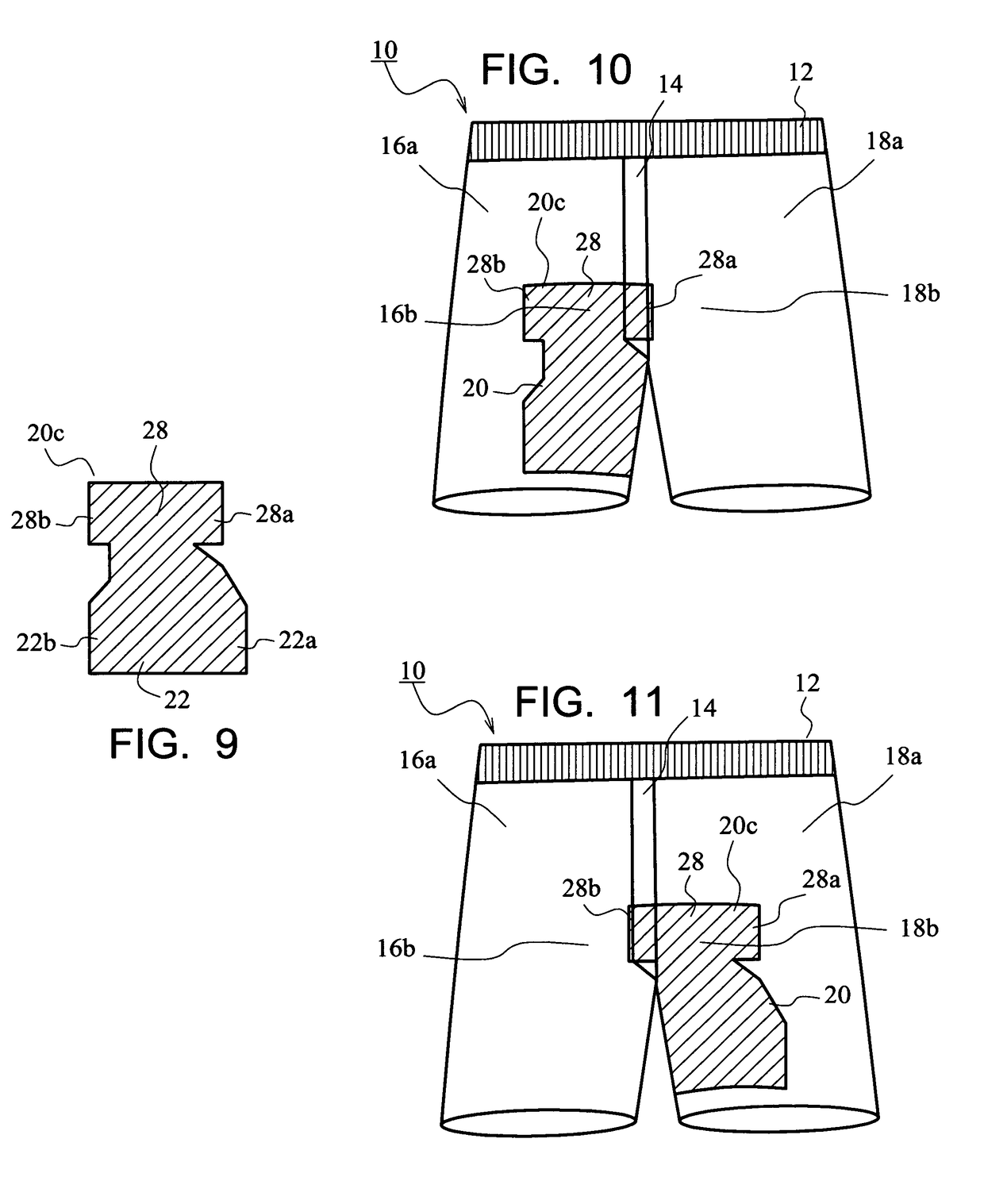 Absorbent undergarment liner