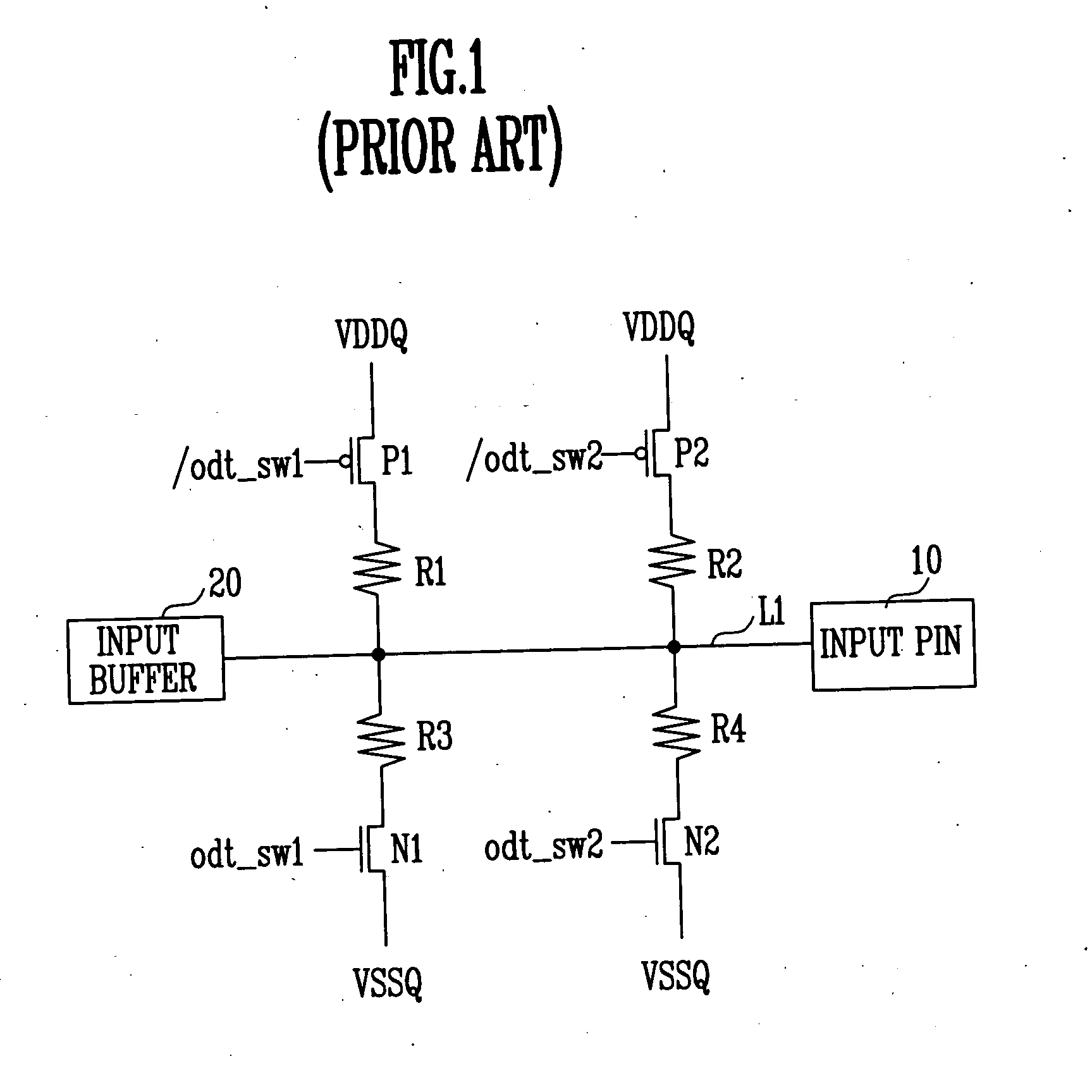 On die termination circuit